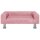 vidaXL Kindersofa Rosa 70x45x26,5 cm Samt