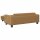 vidaXL Kindersofa mit Hocker Braun 100x50x30 cm Samt