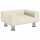 vidaXL Kindersofa Creme 50x40x26,5 cm Samt