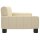 vidaXL Hundebett Creme 70x45x30 cm Stoff