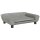 vidaXL Hundebett Hellgrau 70x48x22 cm Samt