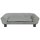 vidaXL Hundebett Hellgrau 70x48x22 cm Samt