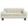 vidaXL Kindersofa Creme 70x45x30 cm Kunstleder