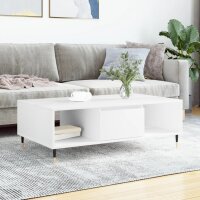 vidaXL Couchtisch Weiß 104x60x35 cm Holzwerkstoff