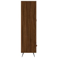 vidaXL Highboard Braun Eichen-Optik 69,5x31x115 cm Holzwerkstoff