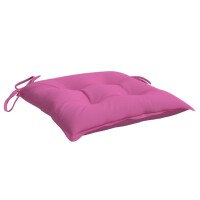 vidaXL Stuhlkissen 6 Stk. Rosa 40x40x7 cm Stoff