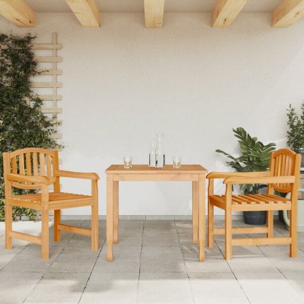 vidaXL Gartenst&uuml;hle 2 Stk. 58x59x88 cm Massivholz Teak