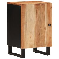 vidaXL Badschrank 38x33x58 cm Massivholz Akazie