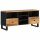 vidaXL TV-Schrank 100x33x46 cm Massivholz Mango &amp; Holzwerkstoff