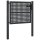vidaXL Gartentor Anthrazit 105x125 cm Stahl
