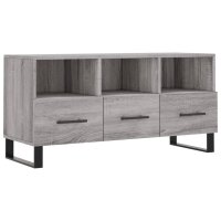 vidaXL TV-Schrank Grau Sonoma 102x36x50 cm Holzwerkstoff