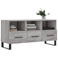 vidaXL TV-Schrank Grau Sonoma 102x36x50 cm Holzwerkstoff