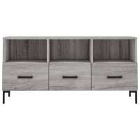 vidaXL TV-Schrank Grau Sonoma 102x36x50 cm Holzwerkstoff