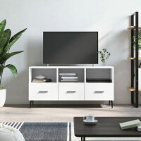 vidaXL TV-Schrank Wei&szlig; 102x36x50 cm Holzwerkstoff