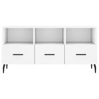 vidaXL TV-Schrank Wei&szlig; 102x36x50 cm Holzwerkstoff