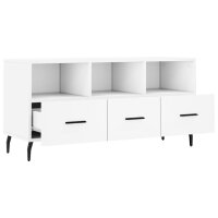 vidaXL TV-Schrank Wei&szlig; 102x36x50 cm Holzwerkstoff