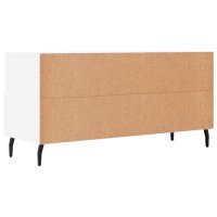 vidaXL TV-Schrank Wei&szlig; 102x36x50 cm Holzwerkstoff