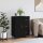 vidaXL Sideboard Schwarz 69,5x34x90 cm Holzwerkstoff