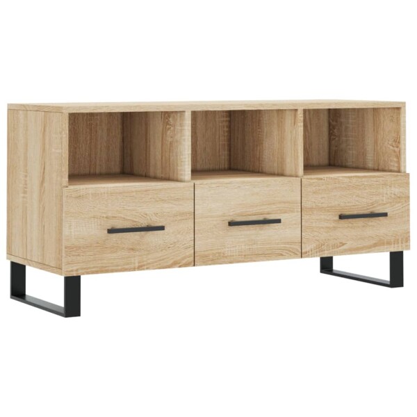 vidaXL TV-Schrank Sonoma-Eiche 102x36x50 cm Holzwerkstoff