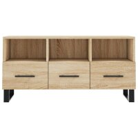 vidaXL TV-Schrank Sonoma-Eiche 102x36x50 cm Holzwerkstoff