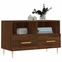 vidaXL TV-Schrank Braun Eichen-Optik 80x36x50 cm Holzwerkstoff