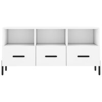 vidaXL TV-Schrank Wei&szlig; 102x36x50 cm Holzwerkstoff