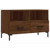 vidaXL TV-Schrank Braun Eichen-Optik 80x36x50 cm...
