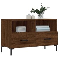 vidaXL TV-Schrank Braun Eichen-Optik 80x36x50 cm Holzwerkstoff