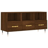 vidaXL TV-Schrank Braun Eichen-Optik 102x36x50 cm Holzwerkstoff