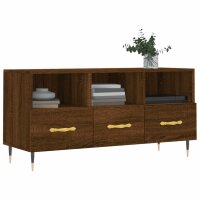 vidaXL TV-Schrank Braun Eichen-Optik 102x36x50 cm Holzwerkstoff