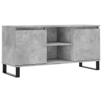 vidaXL TV-Schrank Betongrau 104x35x50 cm Holzwerkstoff