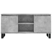 vidaXL TV-Schrank Betongrau 104x35x50 cm Holzwerkstoff