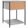 vidaXL Nachttisch Grau Sonoma 44x45x58 cm Holzwerkstoff