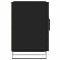 vidaXL TV-Schrank Schwarz 150x30x50 cm Holzwerkstoff