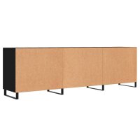 vidaXL TV-Schrank Schwarz 150x30x50 cm Holzwerkstoff