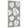 vidaXL Garten-Wanddeko 105x155 cm Cortenstahl Blatt-Design
