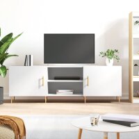 vidaXL TV-Schrank Wei&szlig; 150x30x50 cm Holzwerkstoff