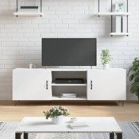 vidaXL TV-Schrank Wei&szlig; 150x30x50 cm Holzwerkstoff