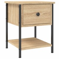 vidaXL Nachttisch Sonoma-Eiche 34x35,5x45 cm Holzwerkstoff