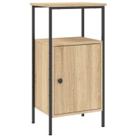 vidaXL Nachttisch Sonoma-Eiche 41x31x80 cm Holzwerkstoff