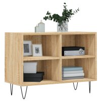 vidaXL TV-Schrank Sonoma-Eiche 69,5x30x50 cm Holzwerkstoff