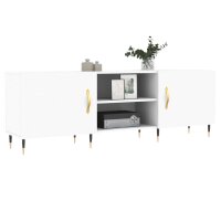 vidaXL TV-Schrank Hochglanz-Wei&szlig; 150x30x50 cm Holzwerkstoff