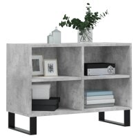 vidaXL TV-Schrank Betongrau 69,5x30x50 cm Holzwerkstoff