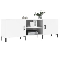 vidaXL TV-Schrank Hochglanz-Wei&szlig; 150x30x50 cm Holzwerkstoff