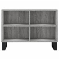 vidaXL TV-Schrank Grau Sonoma 69,5x30x50 cm Holzwerkstoff