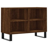 vidaXL TV-Schrank Braun Eichen-Optik 69,5x30x50 cm Holzwerkstoff