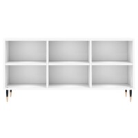 vidaXL TV-Schrank Wei&szlig; 103,5x30x50 cm Holzwerkstoff