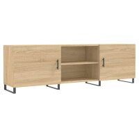 vidaXL TV-Schrank Sonoma-Eiche 150x30x50 cm Holzwerkstoff