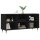 vidaXL TV-Schrank Schwarz 103,5x30x50 cm Holzwerkstoff