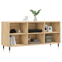 vidaXL TV-Schrank Sonoma-Eiche 103,5x30x50 cm Holzwerkstoff